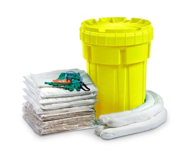 30 GALLON OIL ONLY OVERPACK SPILL KIT - Tagged Gloves
